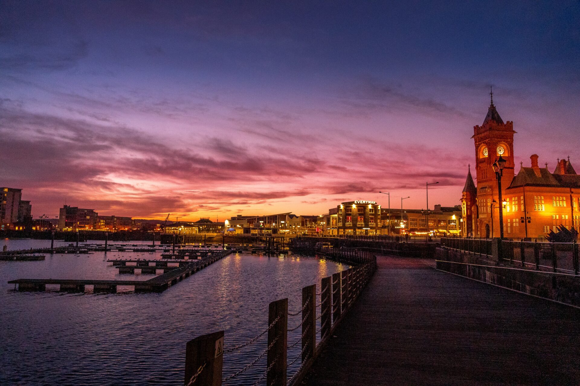 Cardiff Bay, Cardiff, United Kingdom. Photo by Nick Fewings.